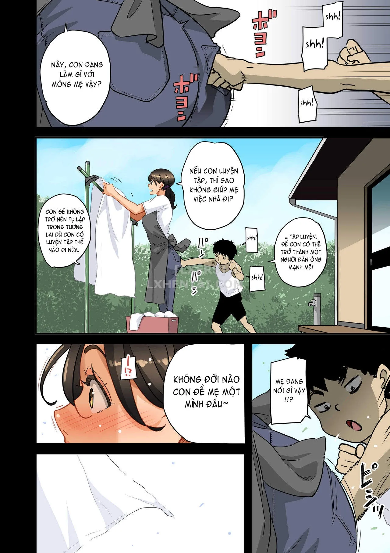 HentaiVN.net - Ảnh 31 - Gia Tộc Dâm Loàn [Zenin Shikkaku - Hahaoya No Mesubuta Sex Choukyou Kiroku] - Chap 13