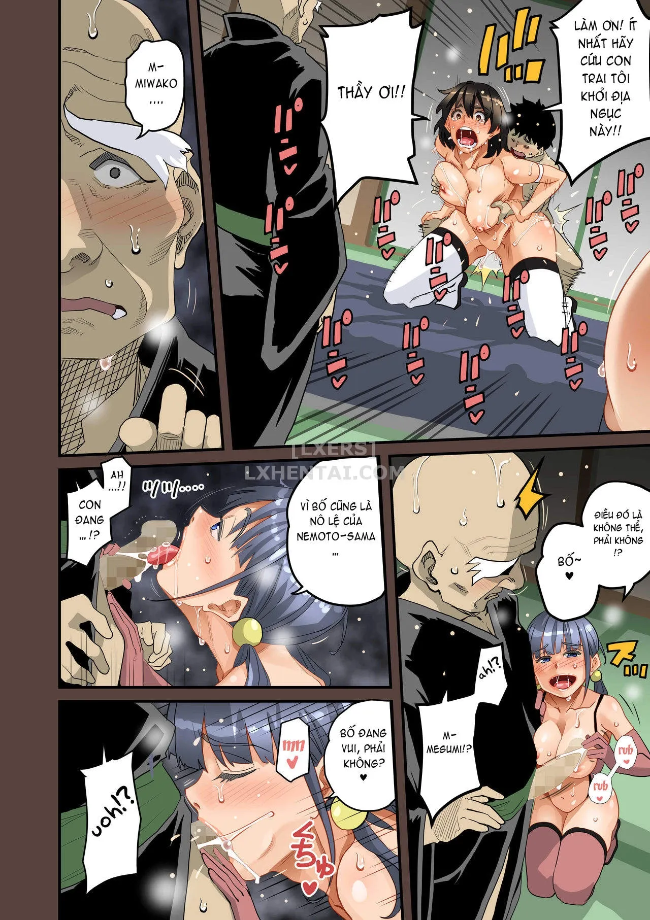 HentaiVN.net - Ảnh 16 - Gia Tộc Dâm Loàn [Zenin Shikkaku - Hahaoya No Mesubuta Sex Choukyou Kiroku] - Chap 14
