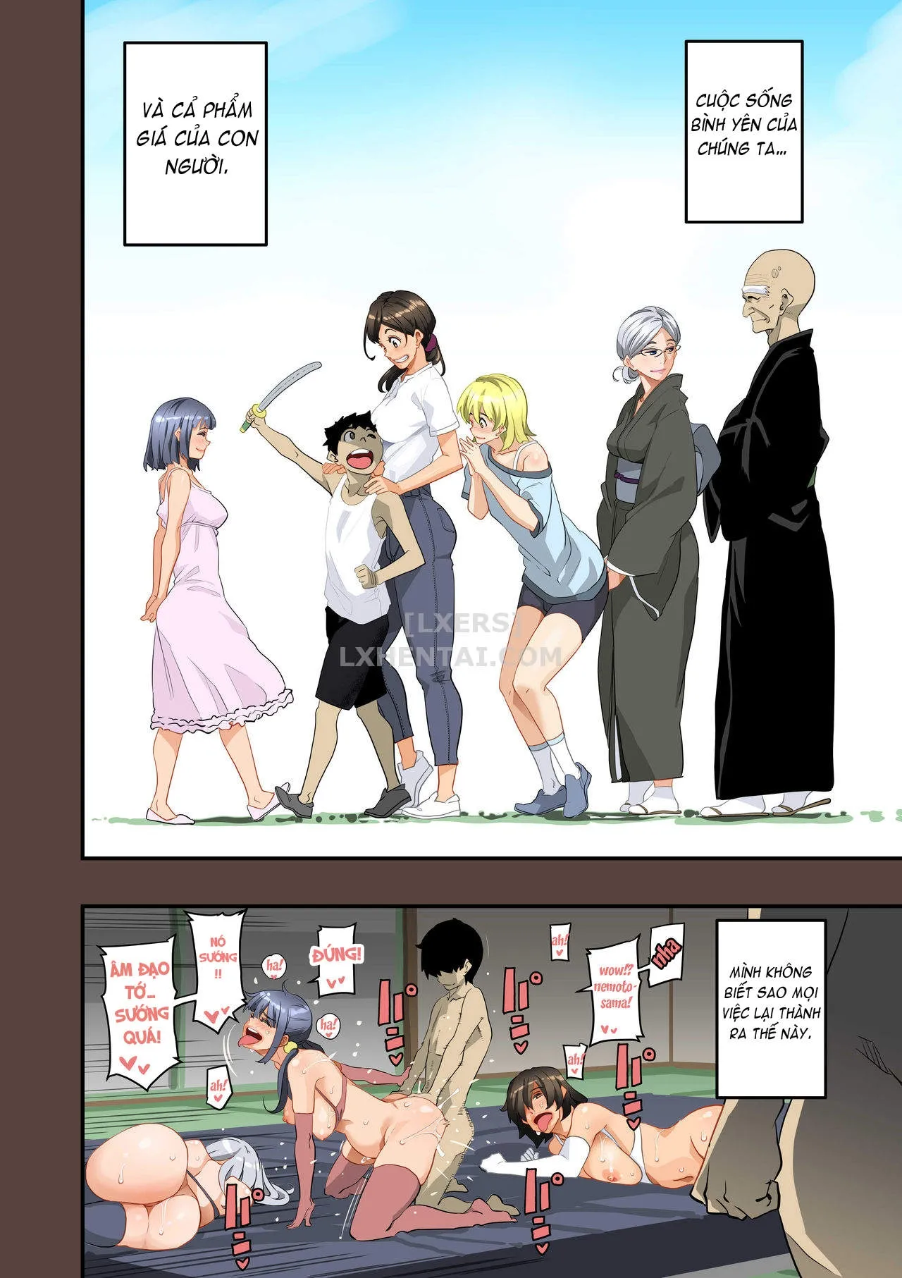 HentaiVN.net - Ảnh 19 - Gia Tộc Dâm Loàn [Zenin Shikkaku - Hahaoya No Mesubuta Sex Choukyou Kiroku] - Chap 16