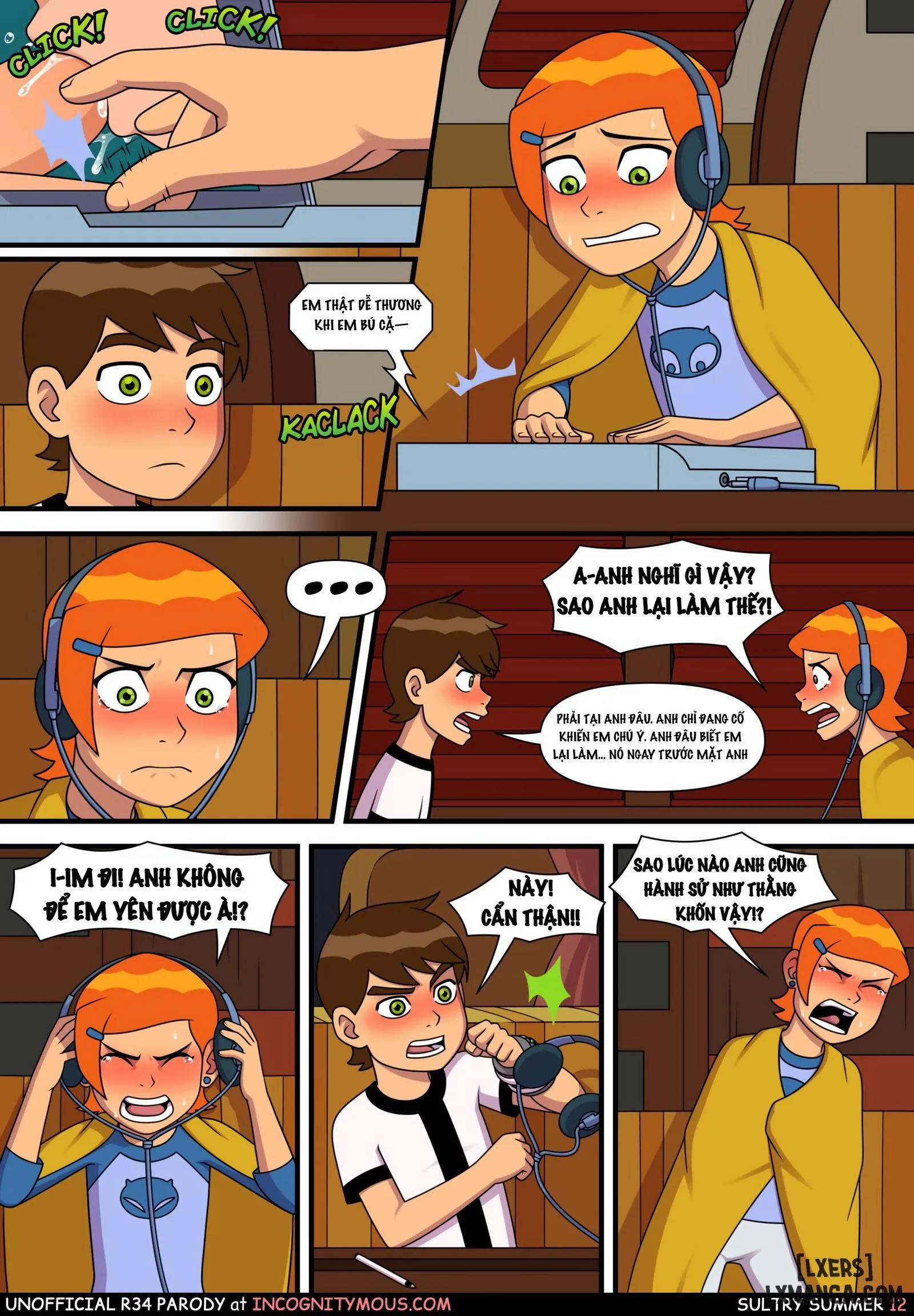 HentaiVN.net - Ảnh 13 - Mùa Hè Ấm Áp (Ben10) - Chap 1