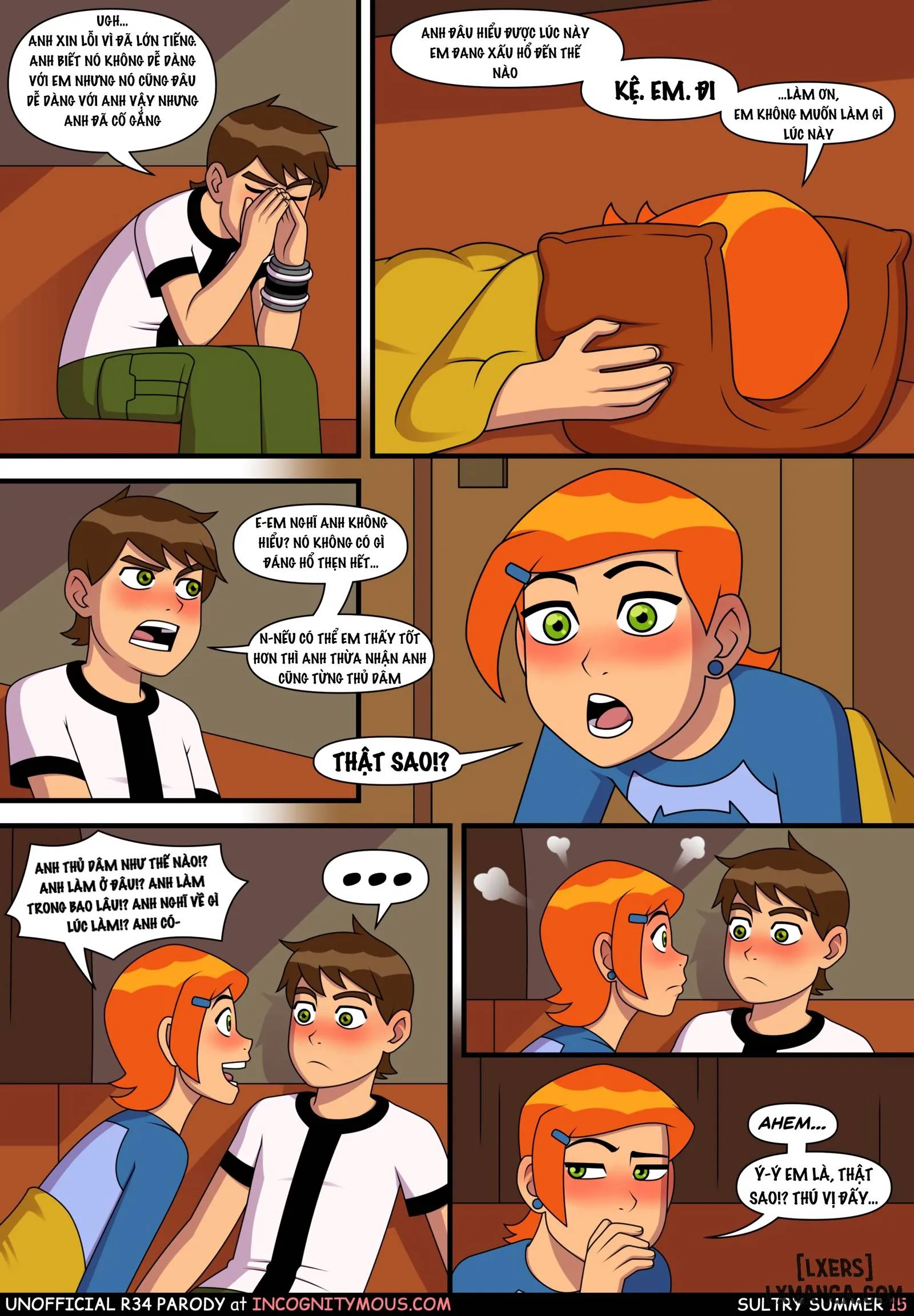 HentaiVN.net - Ảnh 16 - Mùa Hè Ấm Áp (Ben10) - Chap 1