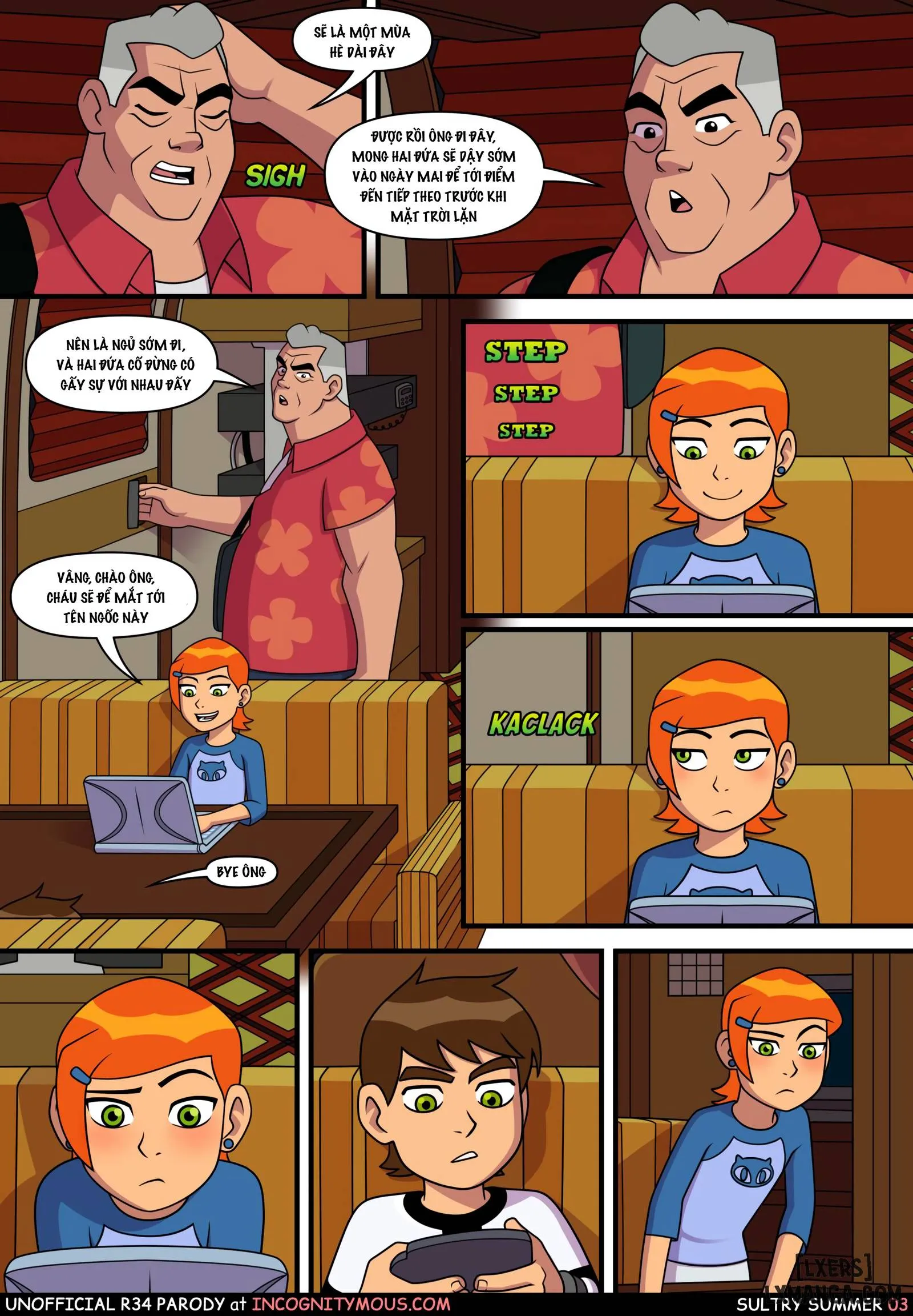 HentaiVN.net - Ảnh 4 - Mùa Hè Ấm Áp (Ben10) - Chap 1