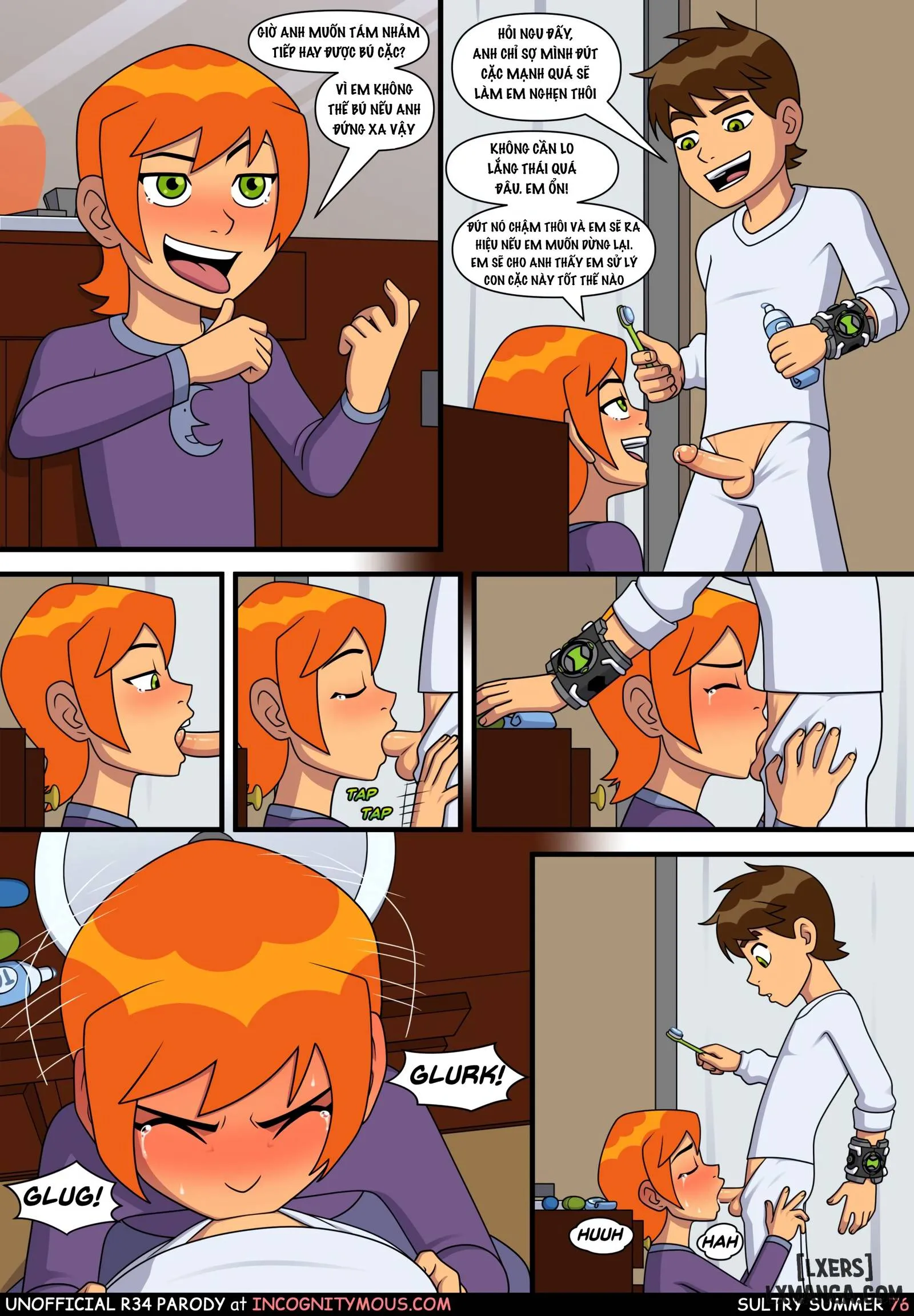 HentaiVN.net - Ảnh 12 - Mùa Hè Ấm Áp (Ben10) - Chap 2