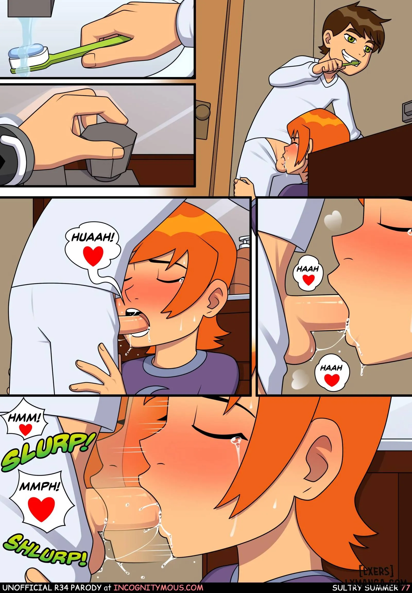 HentaiVN.net - Ảnh 13 - Mùa Hè Ấm Áp (Ben10) - Chap 2