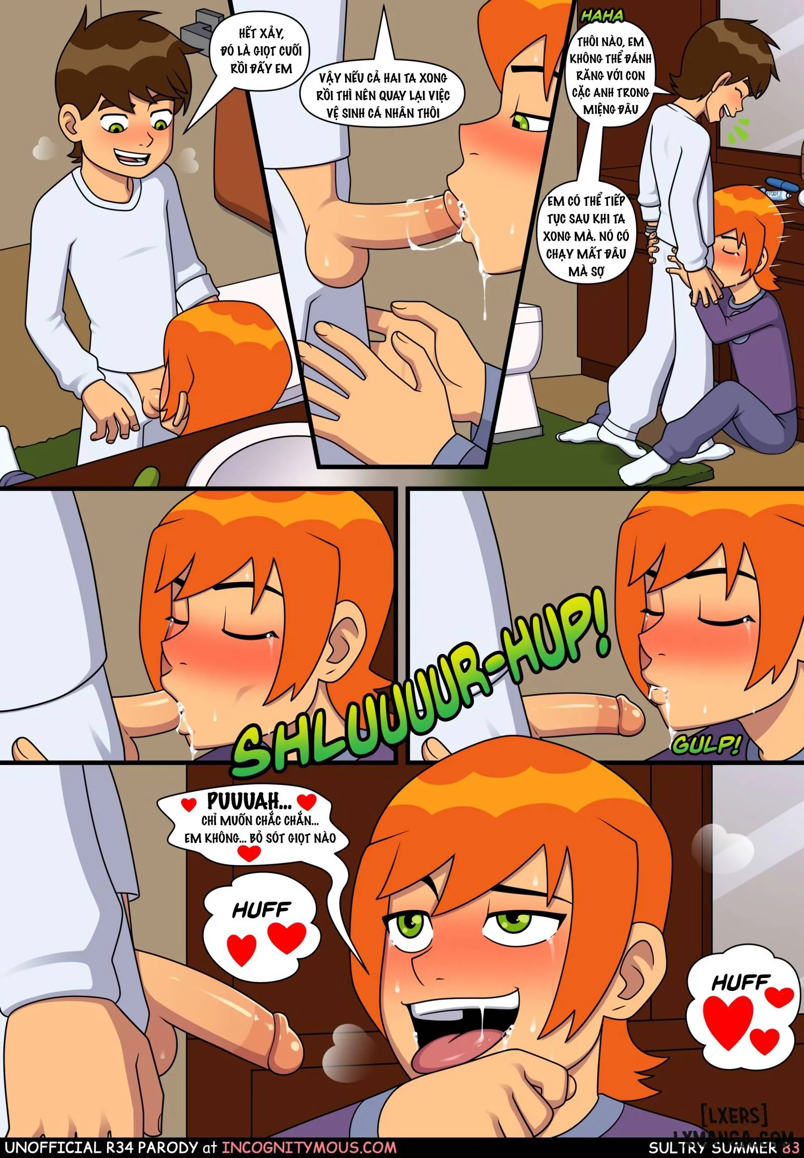 HentaiVN.net - Ảnh 20 - Mùa Hè Ấm Áp (Ben10) - Chap 2