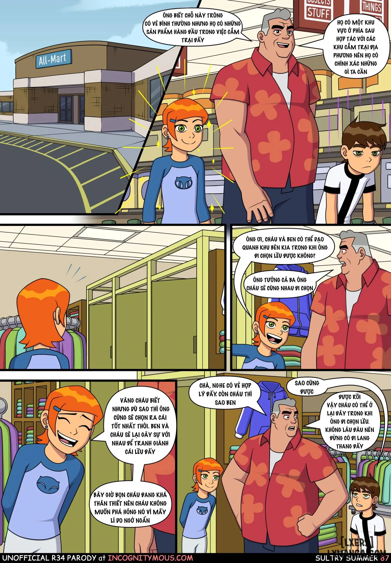 HentaiVN.net - Ảnh 23 - Mùa Hè Ấm Áp (Ben10) - Chap 2