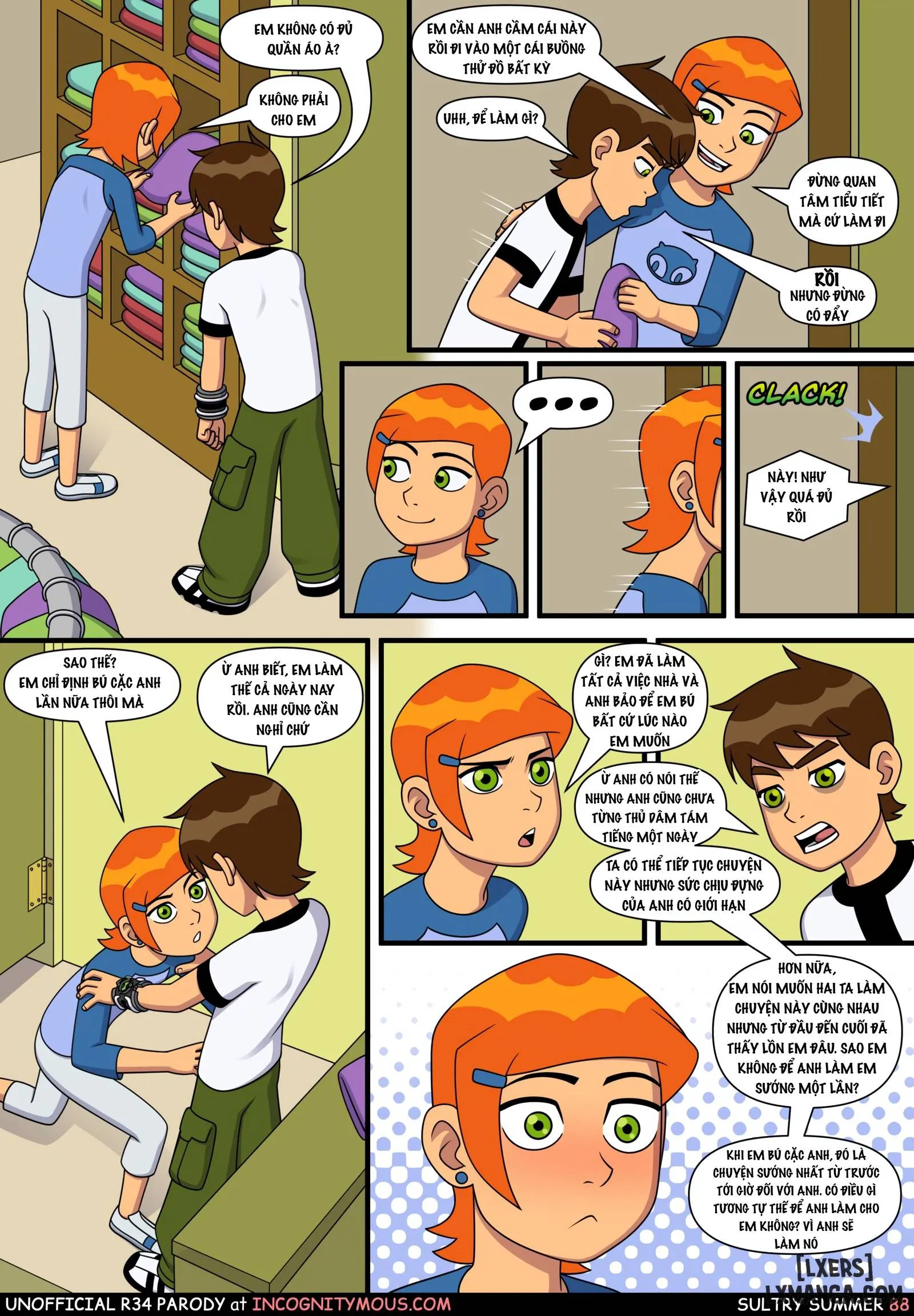 HentaiVN.net - Ảnh 24 - Mùa Hè Ấm Áp (Ben10) - Chap 2