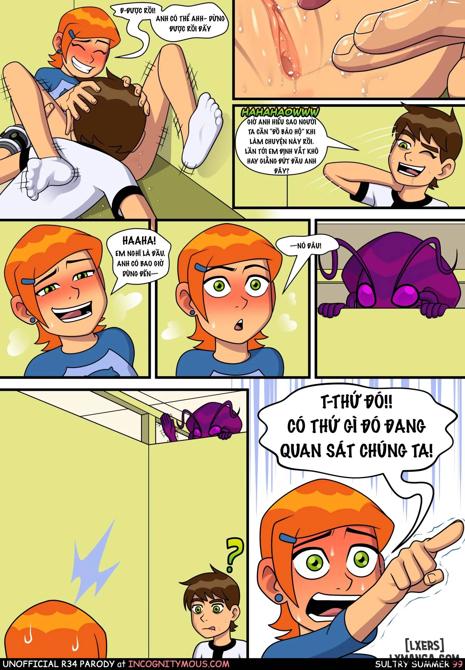 HentaiVN.net - Ảnh 35 - Mùa Hè Ấm Áp (Ben10) - Chap 2