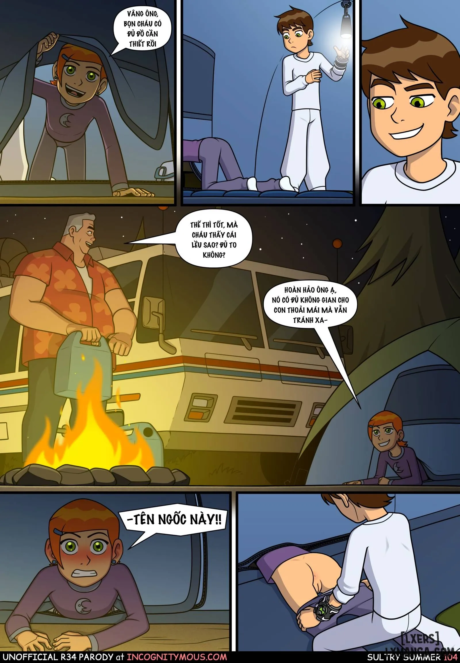 HentaiVN.net - Ảnh 40 - Mùa Hè Ấm Áp (Ben10) - Chap 2