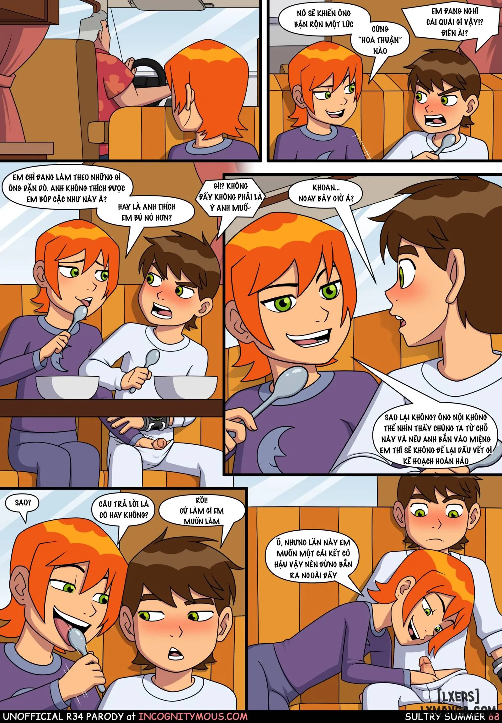 HentaiVN.net - Ảnh 5 - Mùa Hè Ấm Áp (Ben10) - Chap 2