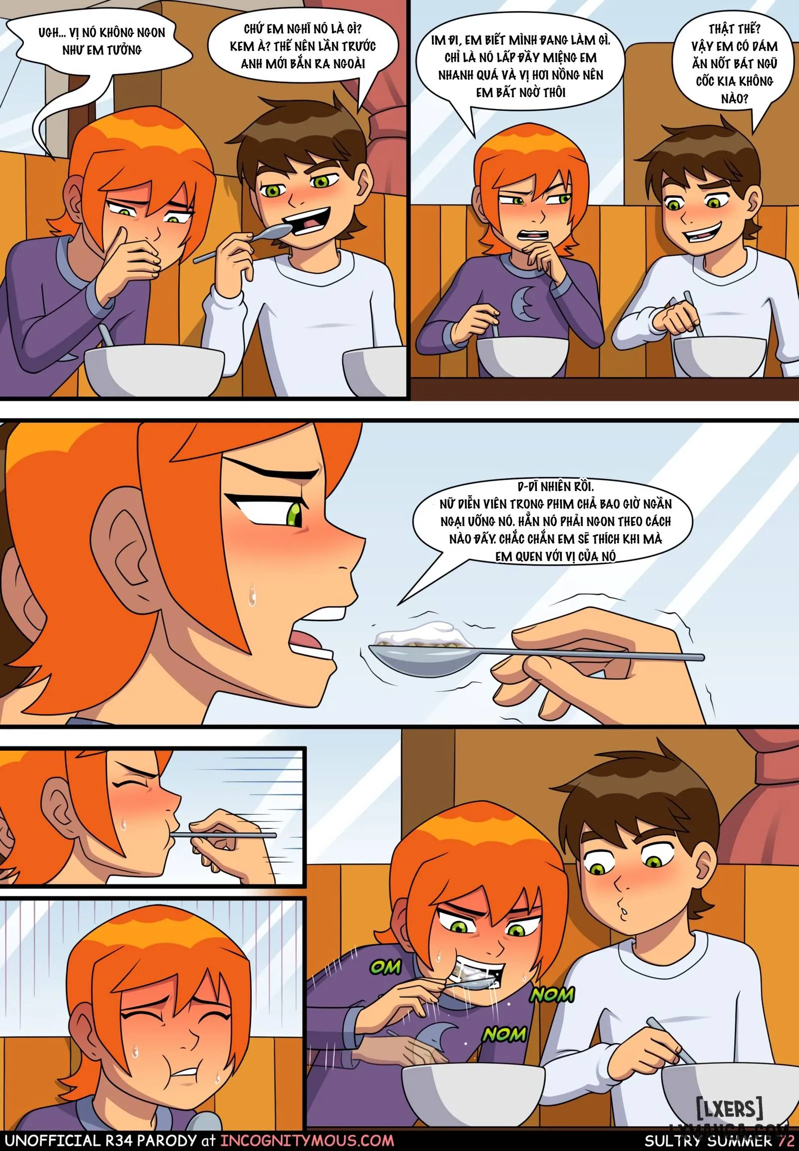 HentaiVN.net - Ảnh 9 - Mùa Hè Ấm Áp (Ben10) - Chap 2