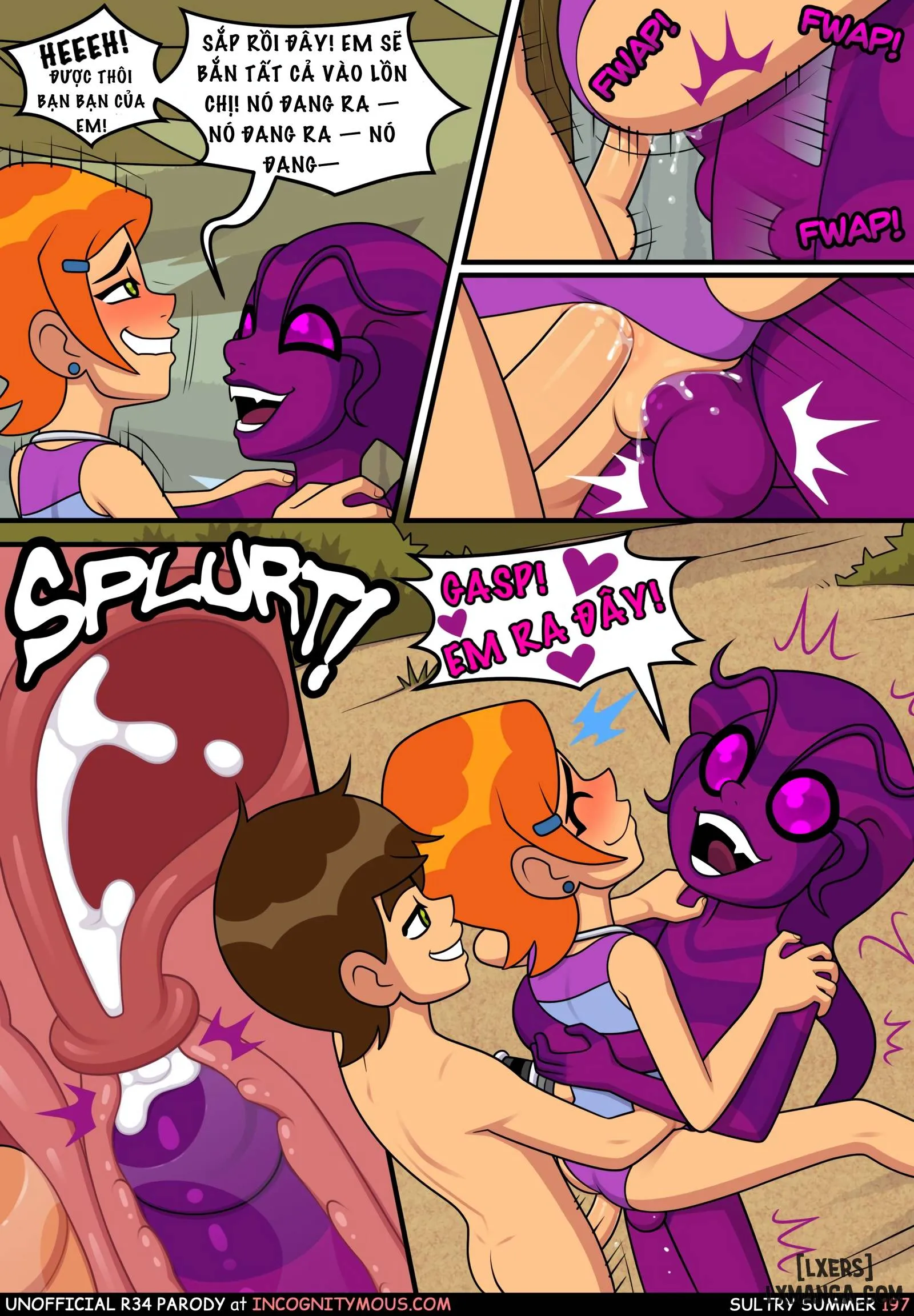HentaiVN.net - Ảnh 25 - Mùa Hè Ấm Áp (Ben10) - Chap 4