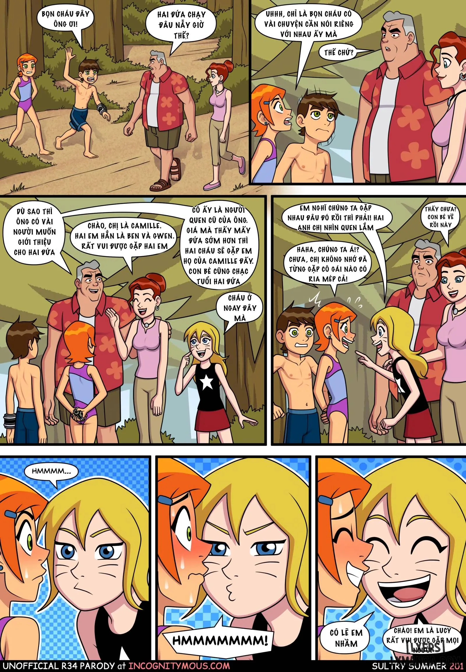 HentaiVN.net - Ảnh 29 - Mùa Hè Ấm Áp (Ben10) - Chap 4