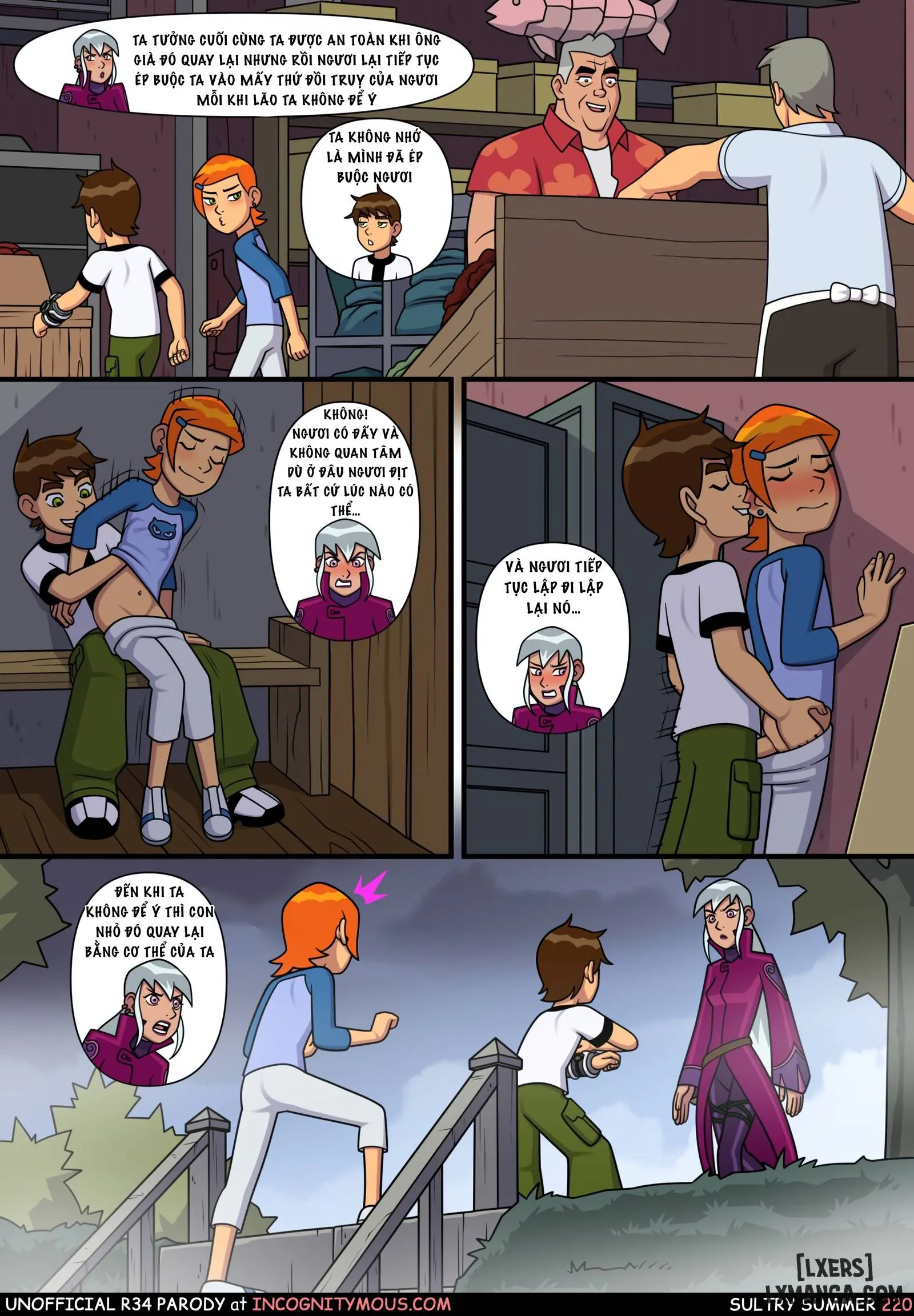 HentaiVN.net - Ảnh 18 - Mùa Hè Ấm Áp (Ben10) - Chap 5