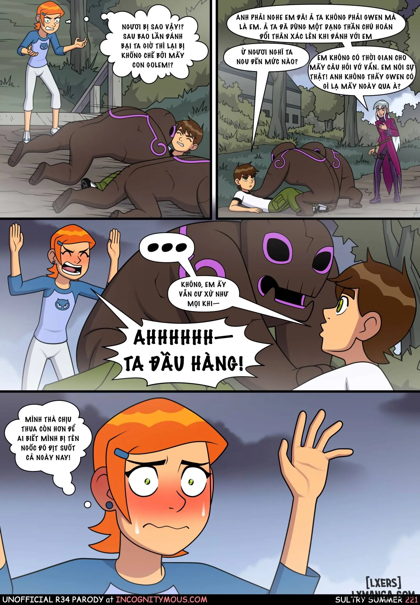 HentaiVN.net - Ảnh 19 - Mùa Hè Ấm Áp (Ben10) - Chap 5