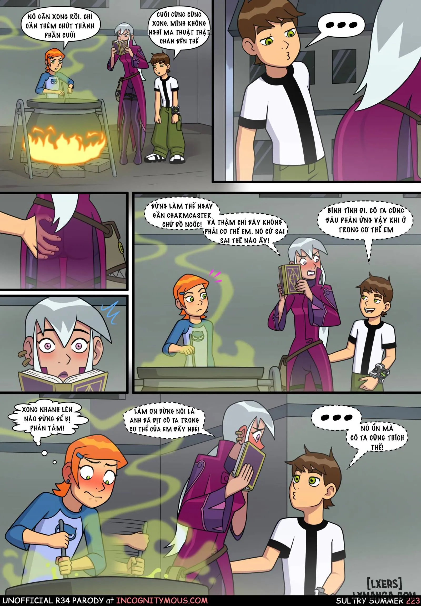 HentaiVN.net - Ảnh 21 - Mùa Hè Ấm Áp (Ben10) - Chap 5