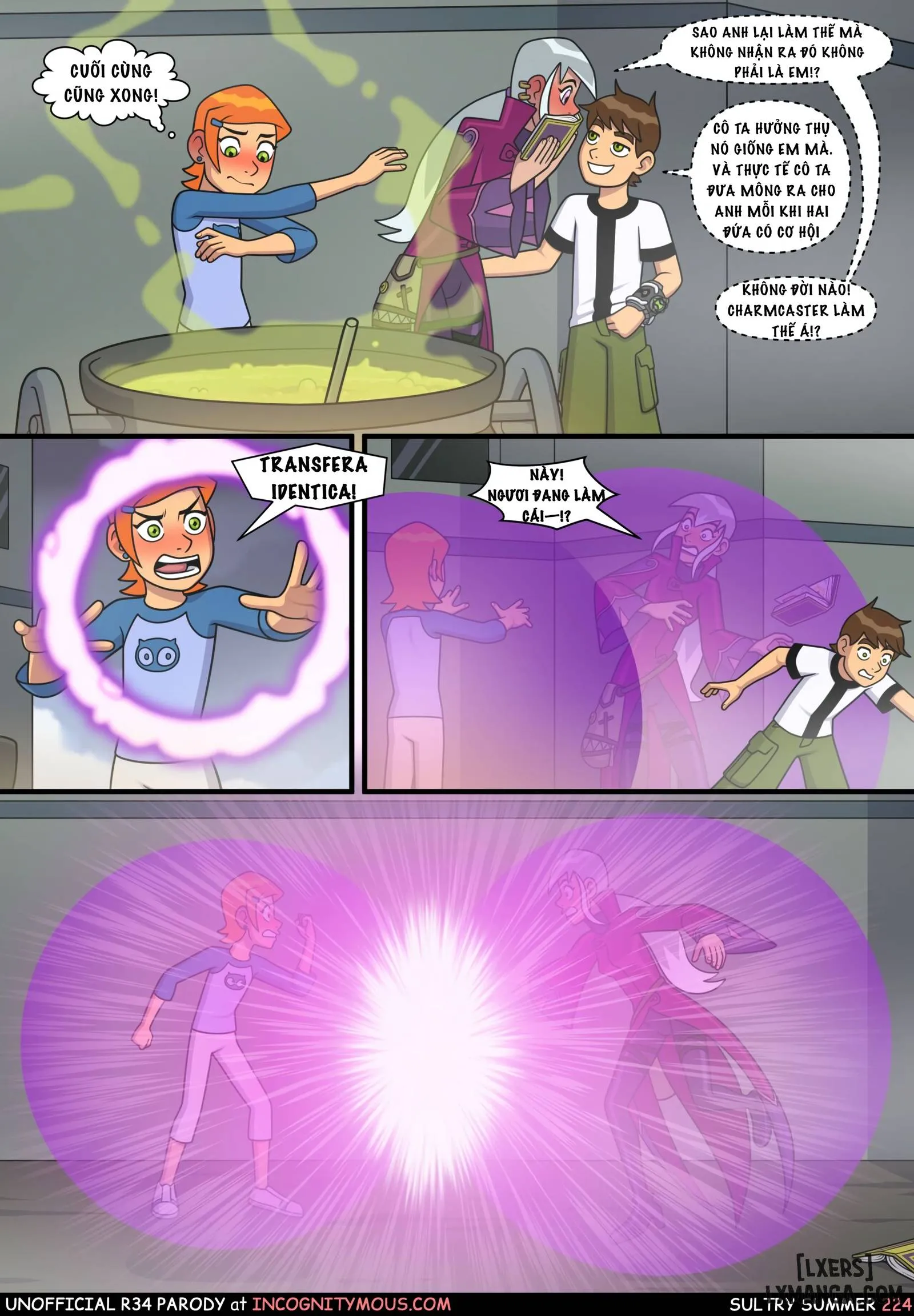 HentaiVN.net - Ảnh 22 - Mùa Hè Ấm Áp (Ben10) - Chap 5