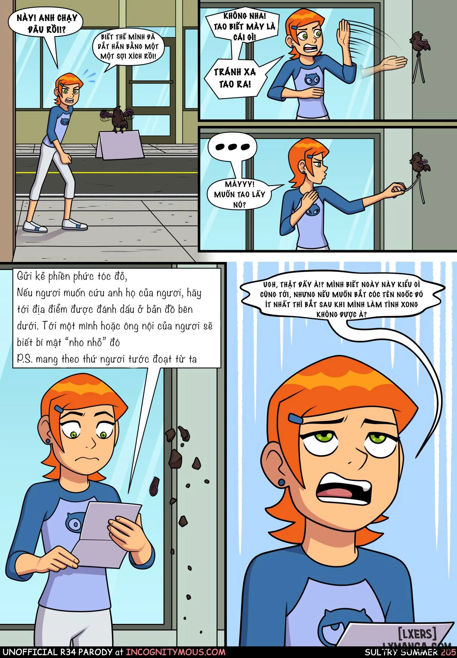 HentaiVN.net - Ảnh 3 - Mùa Hè Ấm Áp (Ben10) - Chap 5