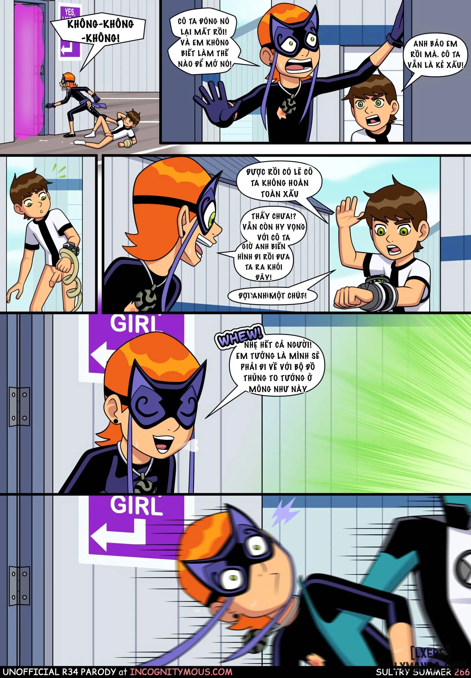 HentaiVN.net - Ảnh 64 - Mùa Hè Ấm Áp (Ben10) - Chap 5