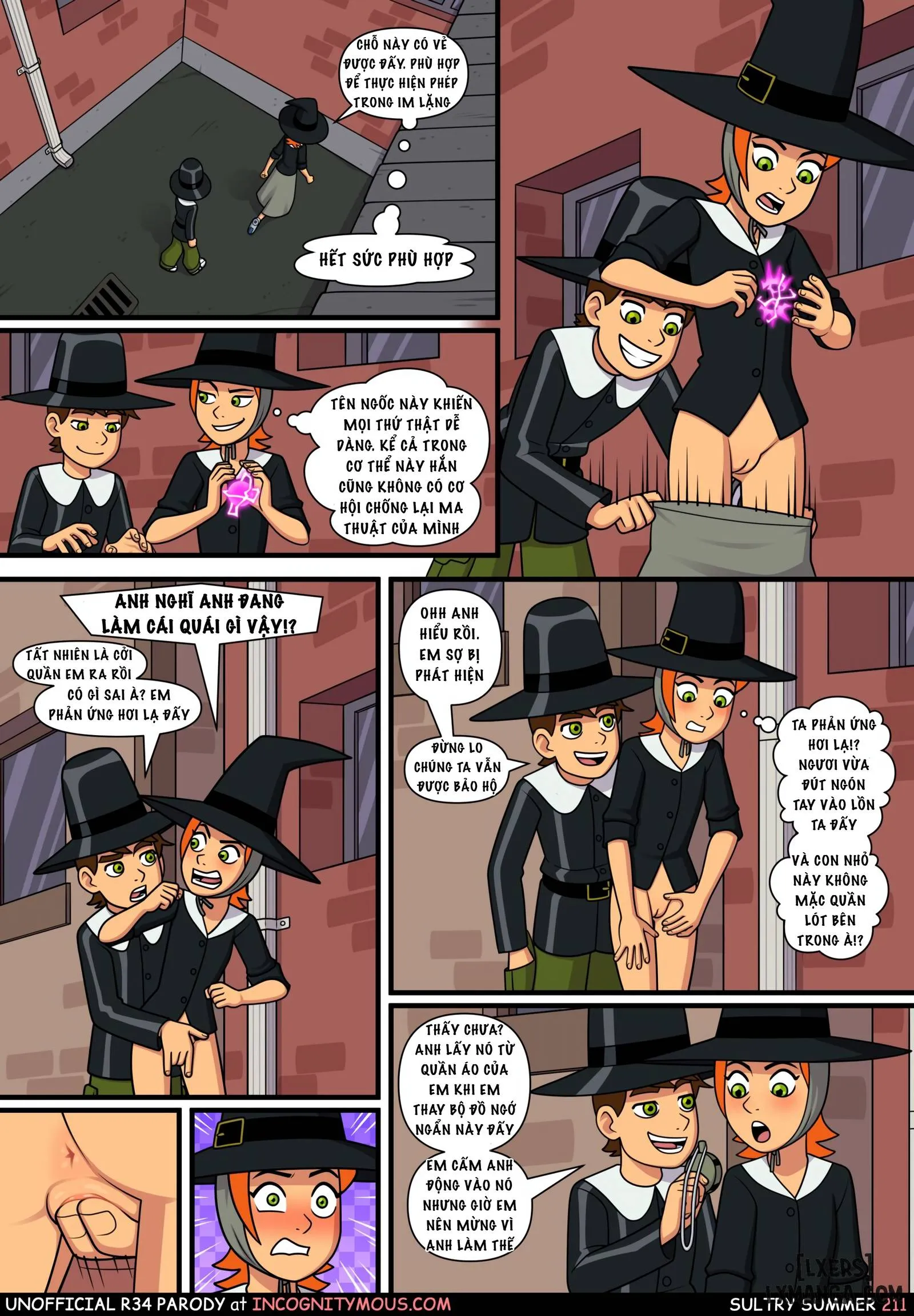 HentaiVN.net - Ảnh 9 - Mùa Hè Ấm Áp (Ben10) - Chap 5