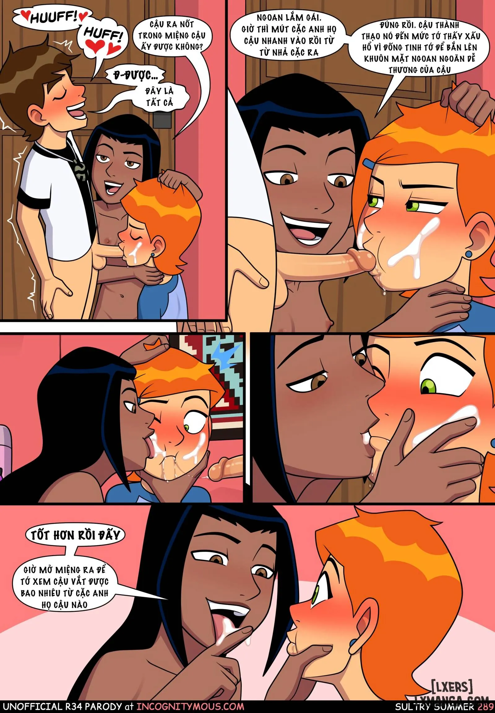 HentaiVN.net - Ảnh 22 - Mùa Hè Ấm Áp (Ben10) - Chap 6