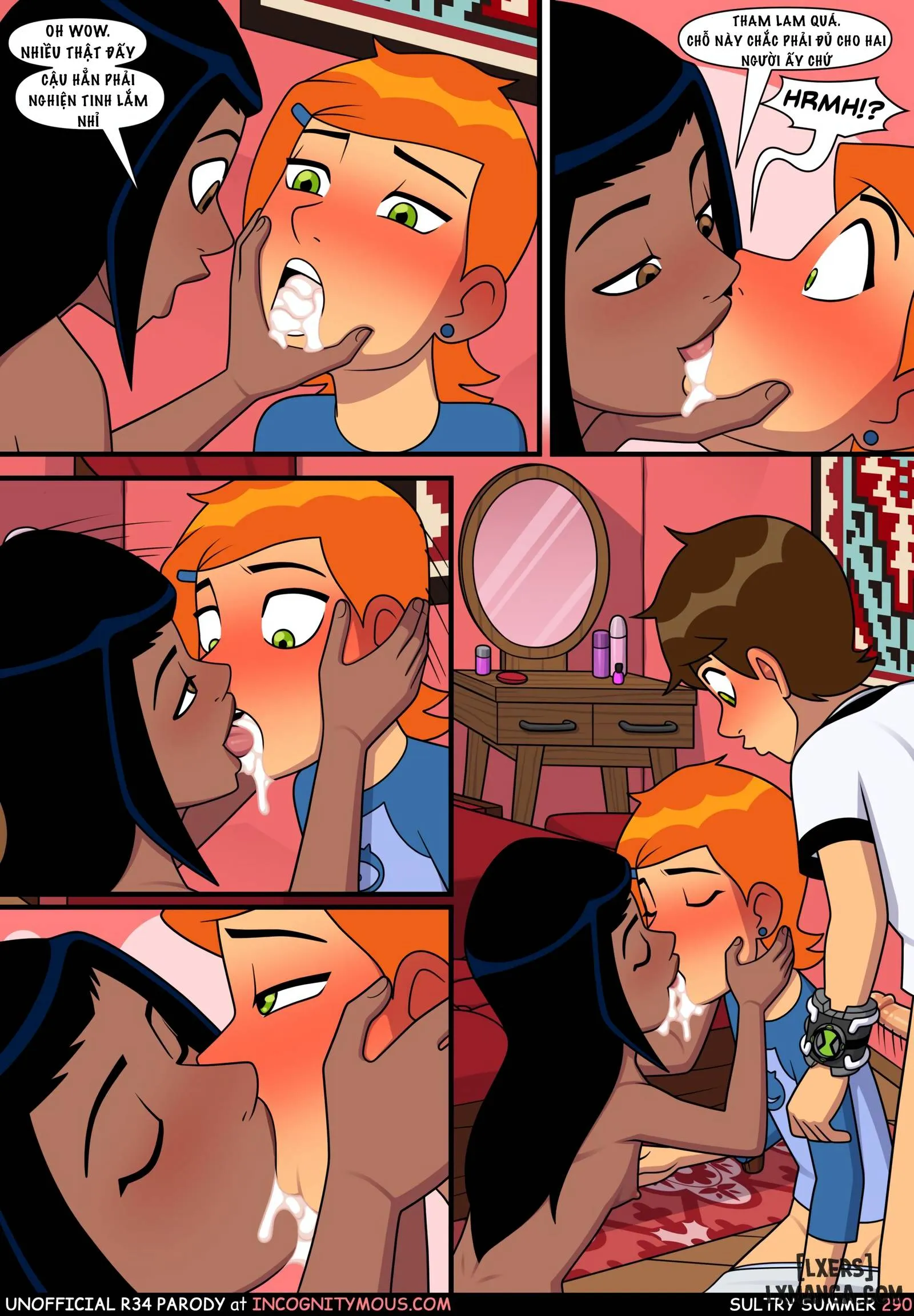 HentaiVN.net - Ảnh 23 - Mùa Hè Ấm Áp (Ben10) - Chap 6