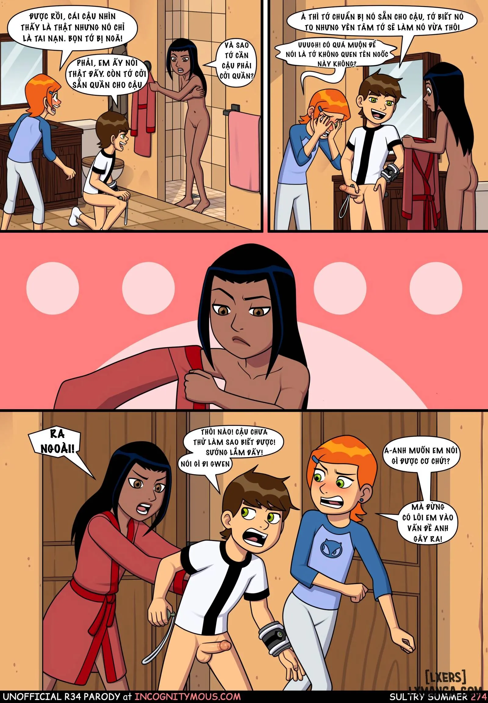HentaiVN.net - Ảnh 7 - Mùa Hè Ấm Áp (Ben10) - Chap 6