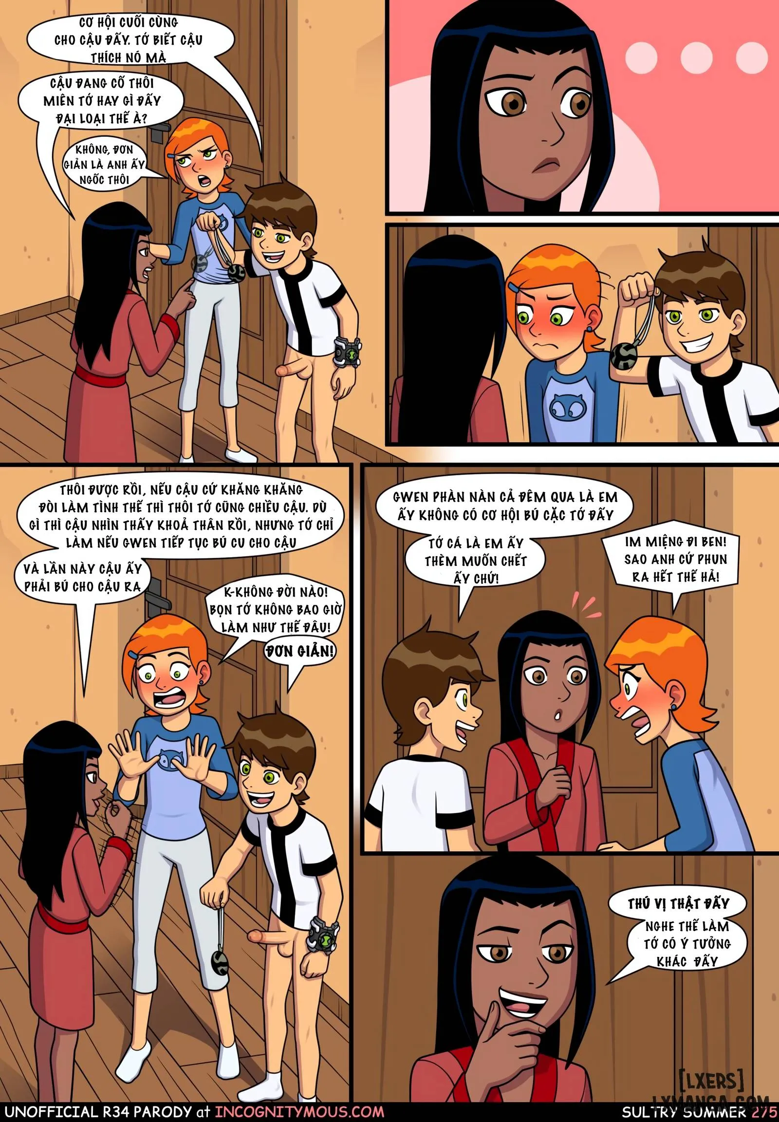 HentaiVN.net - Ảnh 8 - Mùa Hè Ấm Áp (Ben10) - Chap 6