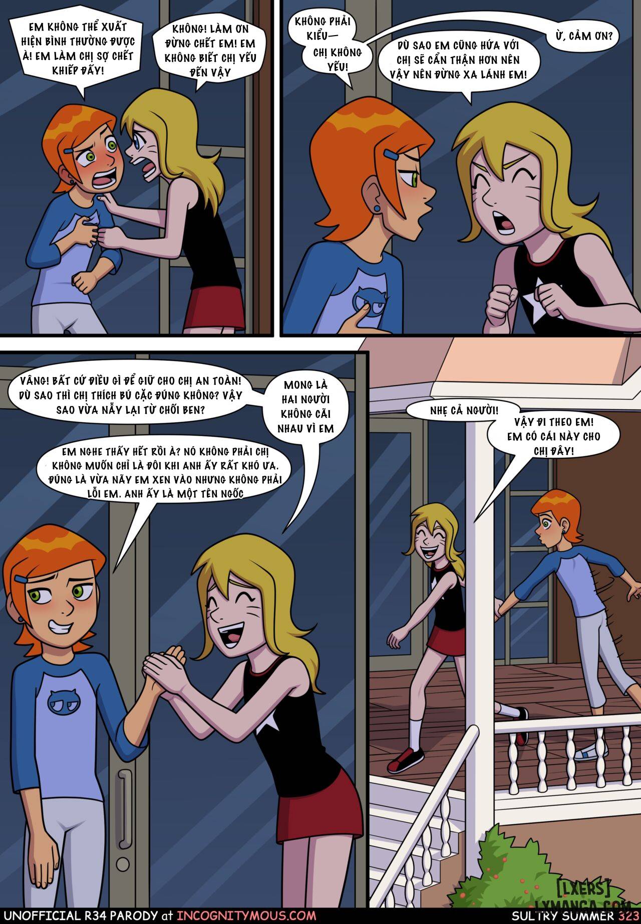 HentaiVN.net - Ảnh 11 - Mùa Hè Ấm Áp (Ben10) - Chap 7