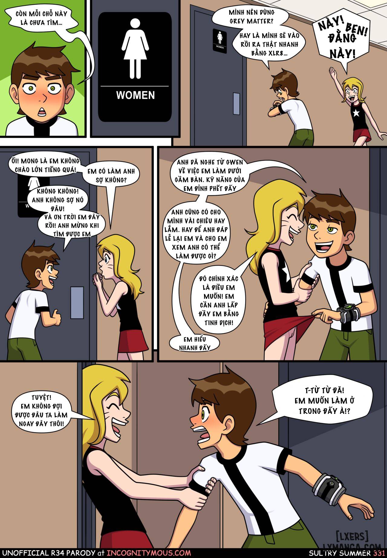 HentaiVN.net - Ảnh 19 - Mùa Hè Ấm Áp (Ben10) - Chap 7
