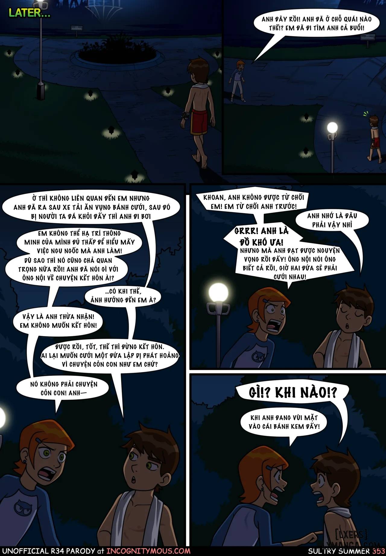 HentaiVN.net - Ảnh 41 - Mùa Hè Ấm Áp (Ben10) - Chap 7
