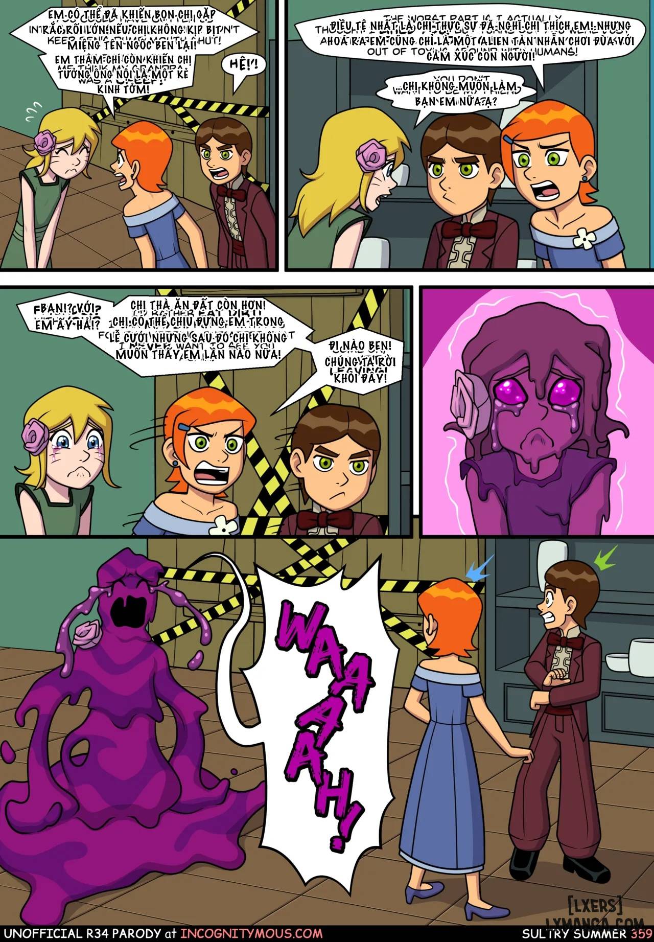HentaiVN.net - Ảnh 47 - Mùa Hè Ấm Áp (Ben10) - Chap 7