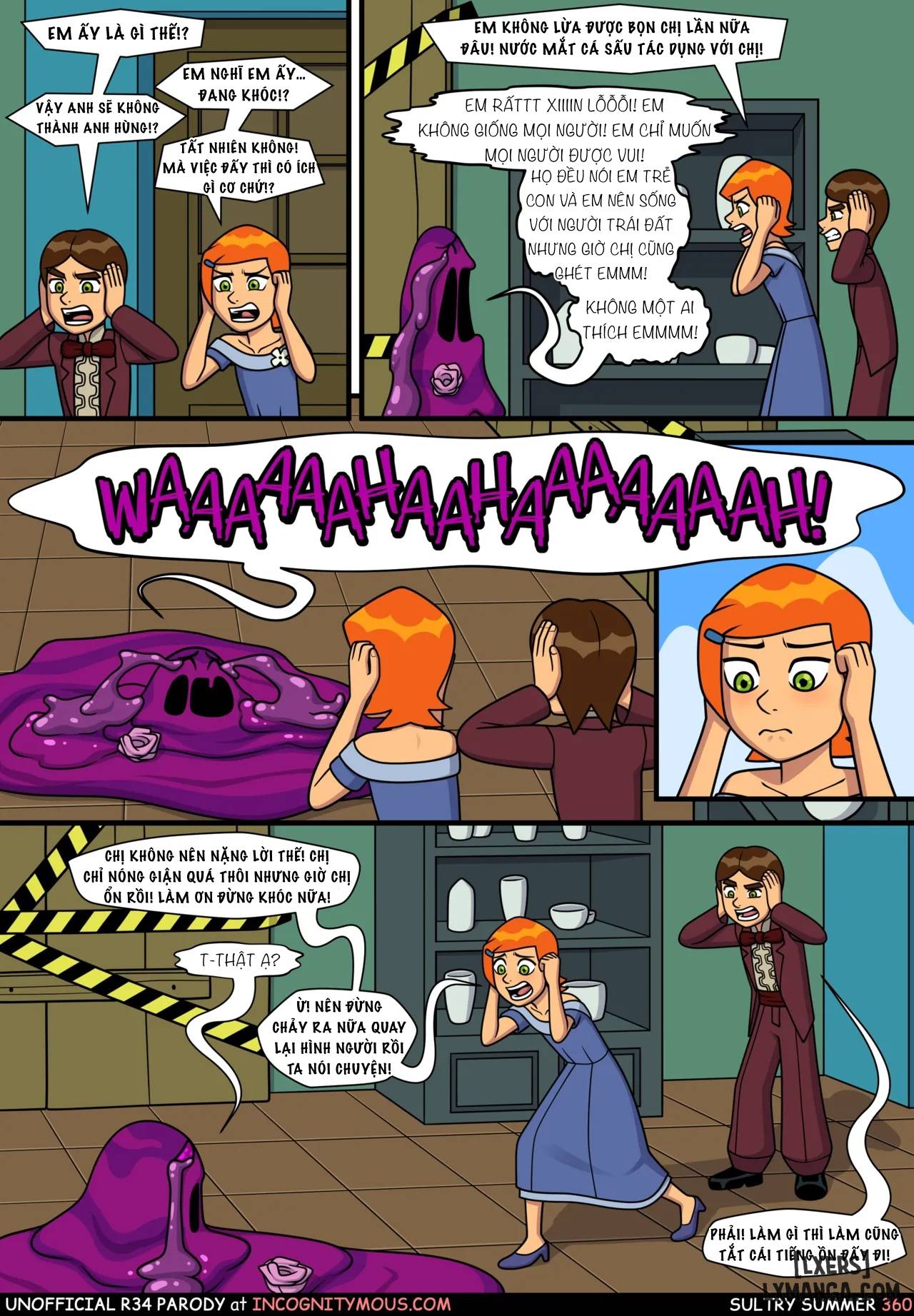 HentaiVN.net - Ảnh 48 - Mùa Hè Ấm Áp (Ben10) - Chap 7