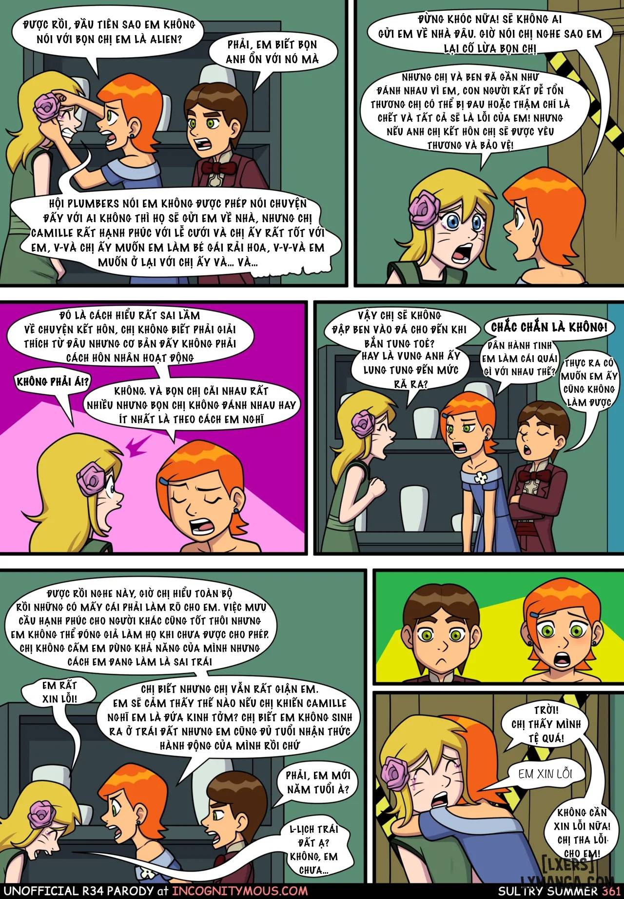 HentaiVN.net - Ảnh 49 - Mùa Hè Ấm Áp (Ben10) - Chap 7
