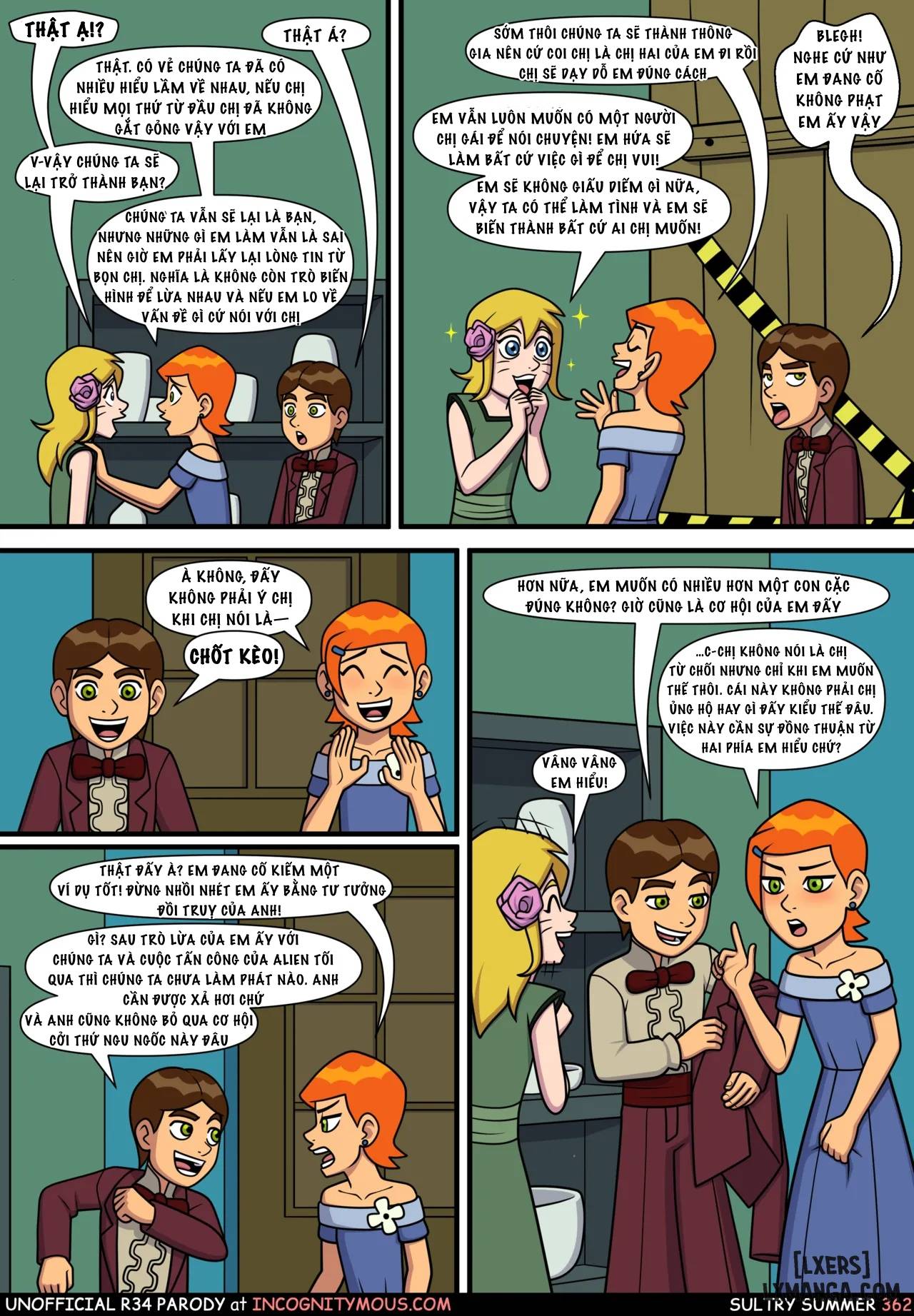 HentaiVN.net - Ảnh 50 - Mùa Hè Ấm Áp (Ben10) - Chap 7