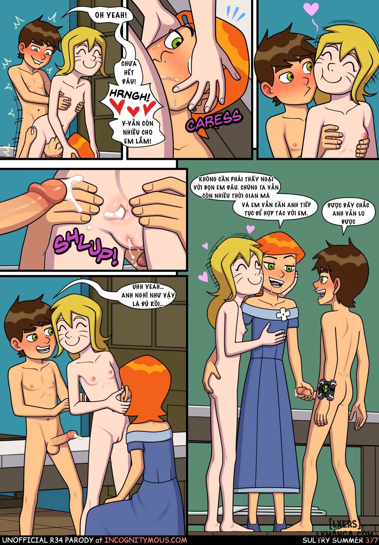 HentaiVN.net - Ảnh 65 - Mùa Hè Ấm Áp (Ben10) - Chap 7