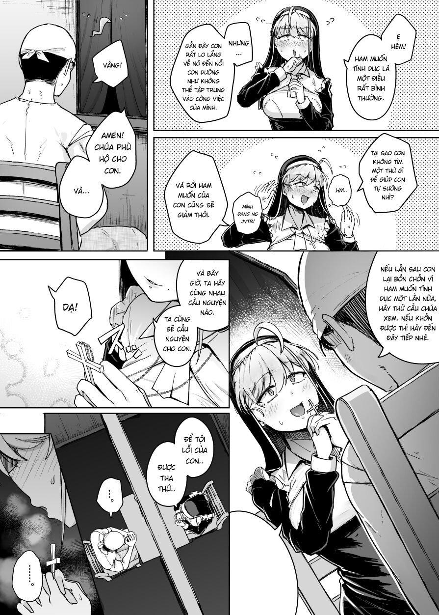 HentaiVN.net - Ảnh 15 - Lỗ xưng tội [The Confession Hole, Zangeshitsu no Ana, 懺悔室の穴] - Chap 3