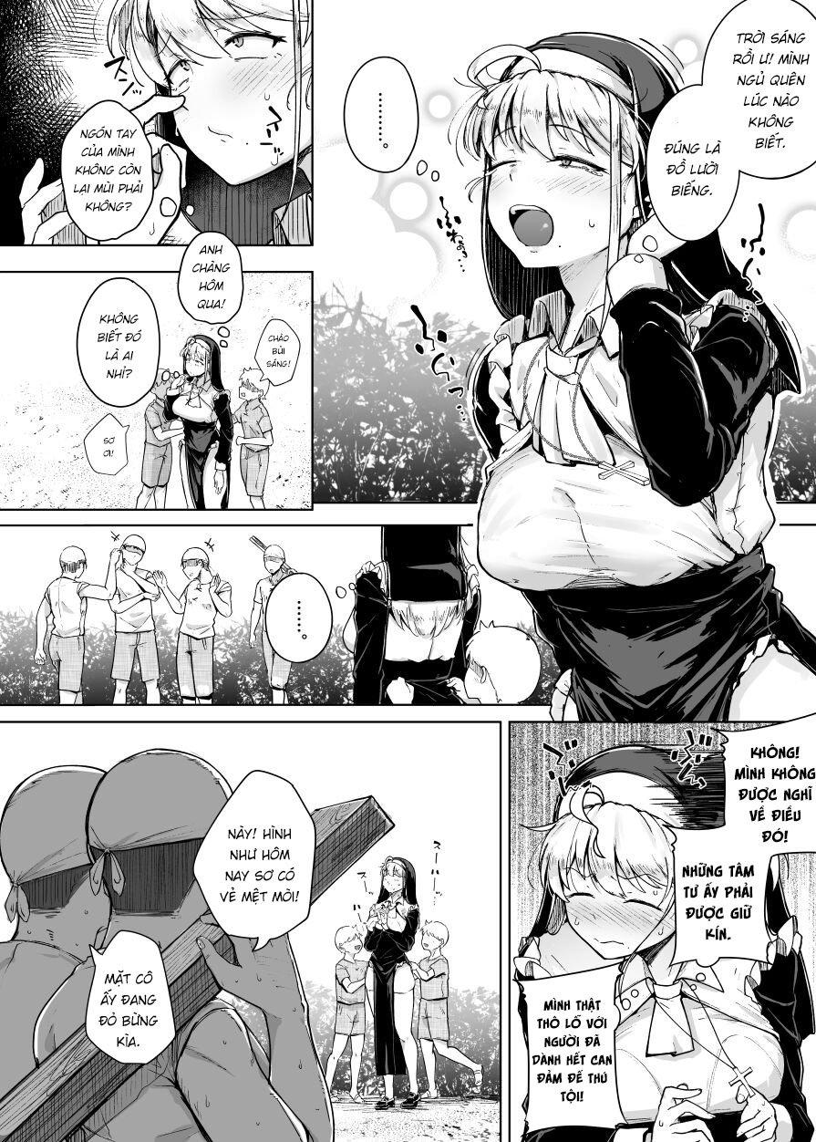 HentaiVN.net - Ảnh 17 - Lỗ xưng tội [The Confession Hole, Zangeshitsu no Ana, 懺悔室の穴] - Chap 3