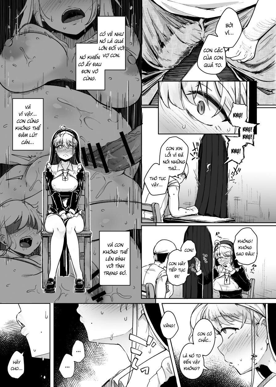 HentaiVN.net - Ảnh 20 - Lỗ xưng tội [The Confession Hole, Zangeshitsu no Ana, 懺悔室の穴] - Chap 3