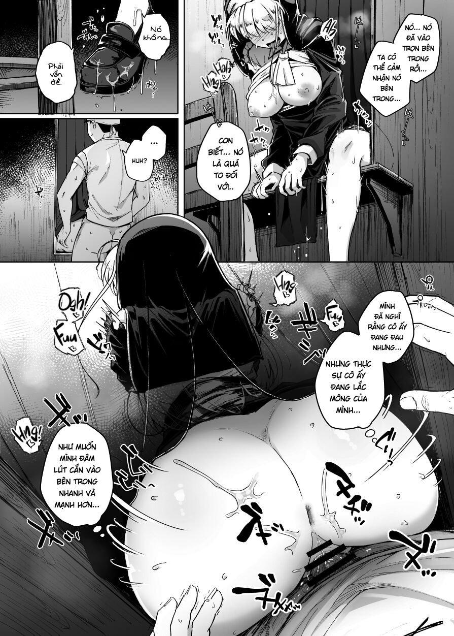 HentaiVN.net - Ảnh 35 - Lỗ xưng tội [The Confession Hole, Zangeshitsu no Ana, 懺悔室の穴] - Chap 3