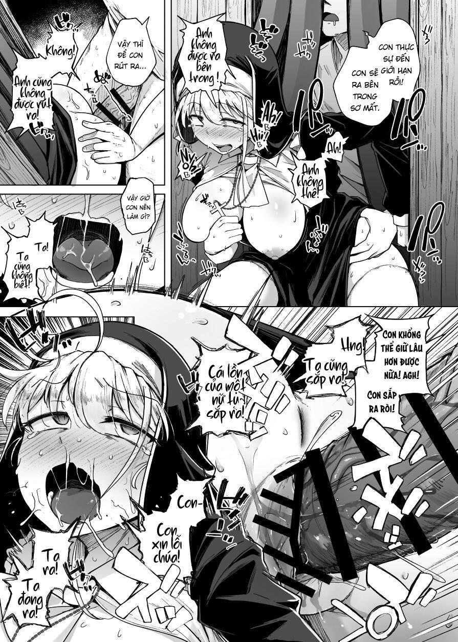 HentaiVN.net - Ảnh 38 - Lỗ xưng tội [The Confession Hole, Zangeshitsu no Ana, 懺悔室の穴] - Chap 3