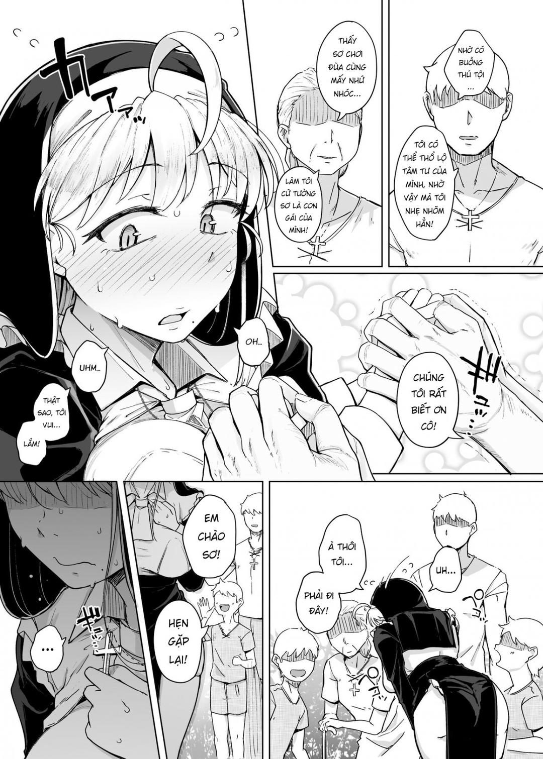 HentaiVN.net - Ảnh 19 - Lỗ xưng tội [The Confession Hole, Zangeshitsu no Ana, 懺悔室の穴] - Chap 4