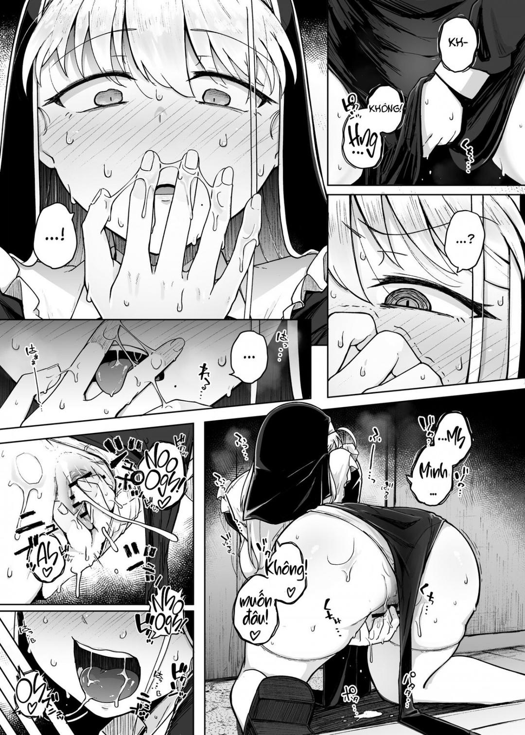 HentaiVN.net - Ảnh 29 - Lỗ xưng tội [The Confession Hole, Zangeshitsu no Ana, 懺悔室の穴] - Chap 4