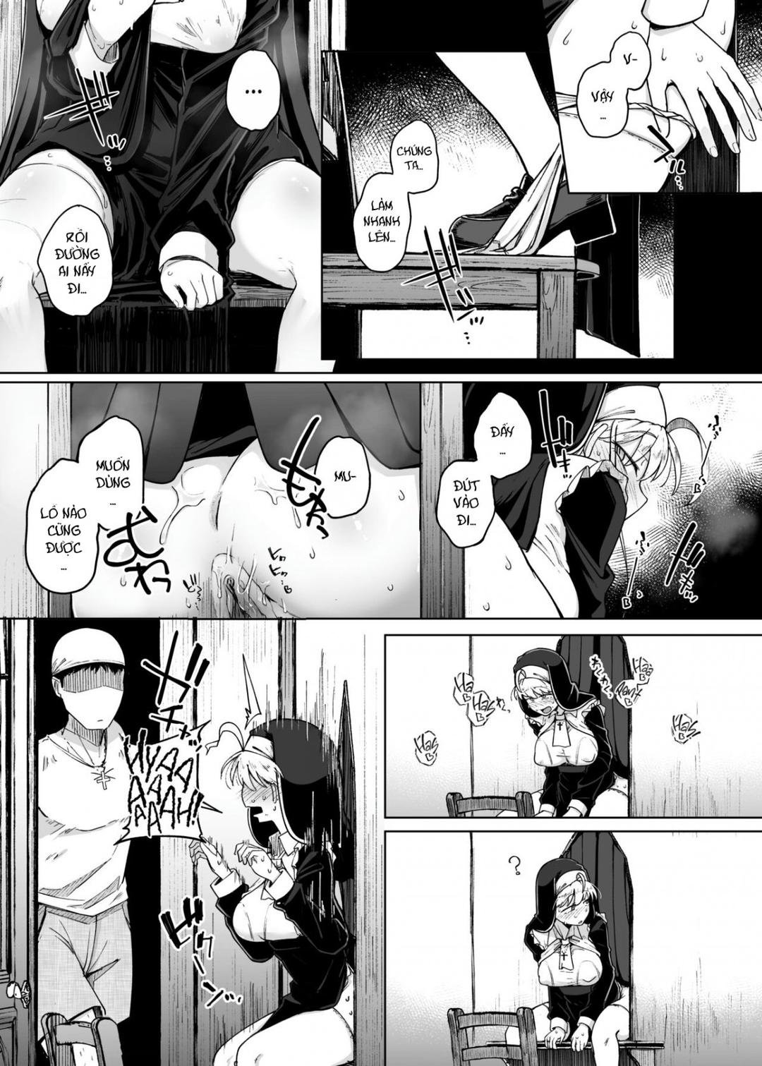 HentaiVN.net - Ảnh 35 - Lỗ xưng tội [The Confession Hole, Zangeshitsu no Ana, 懺悔室の穴] - Chap 4