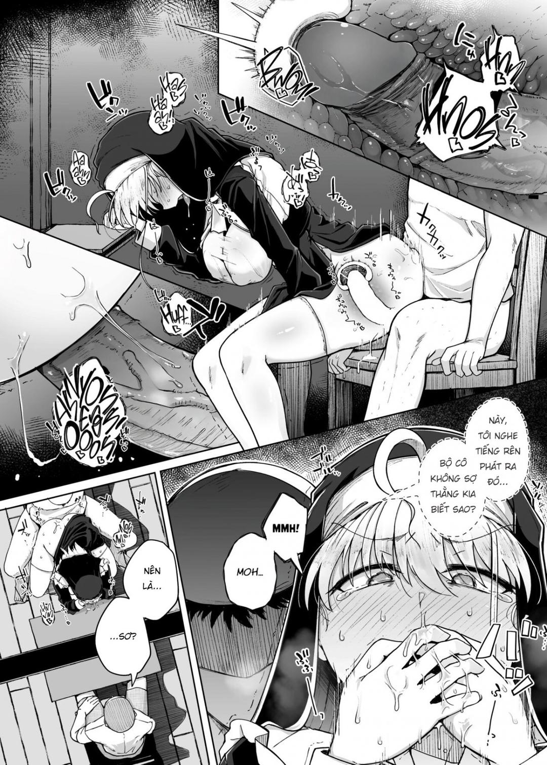 HentaiVN.net - Ảnh 44 - Lỗ xưng tội [The Confession Hole, Zangeshitsu no Ana, 懺悔室の穴] - Chap 4