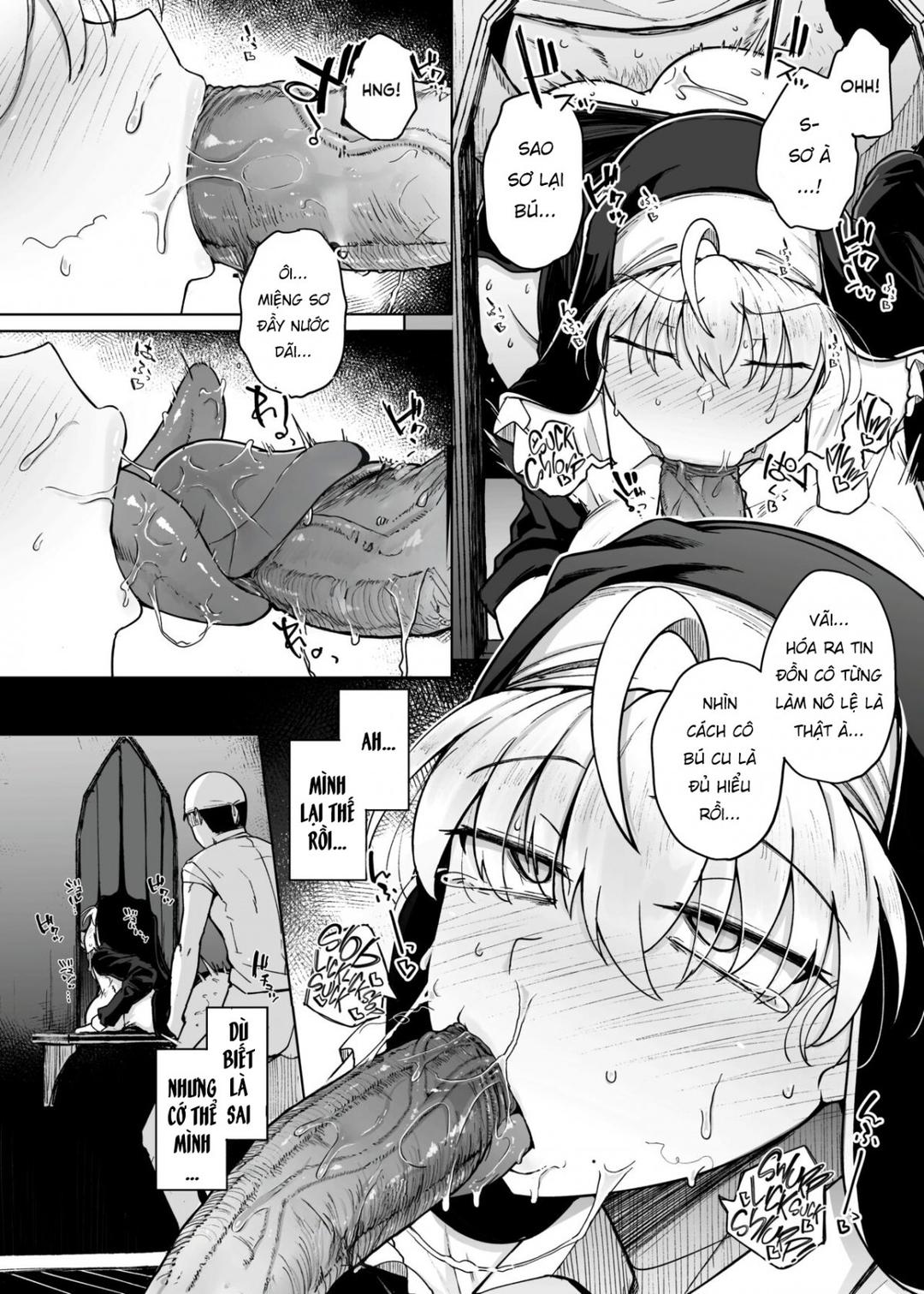 HentaiVN.net - Ảnh 48 - Lỗ xưng tội [The Confession Hole, Zangeshitsu no Ana, 懺悔室の穴] - Chap 4