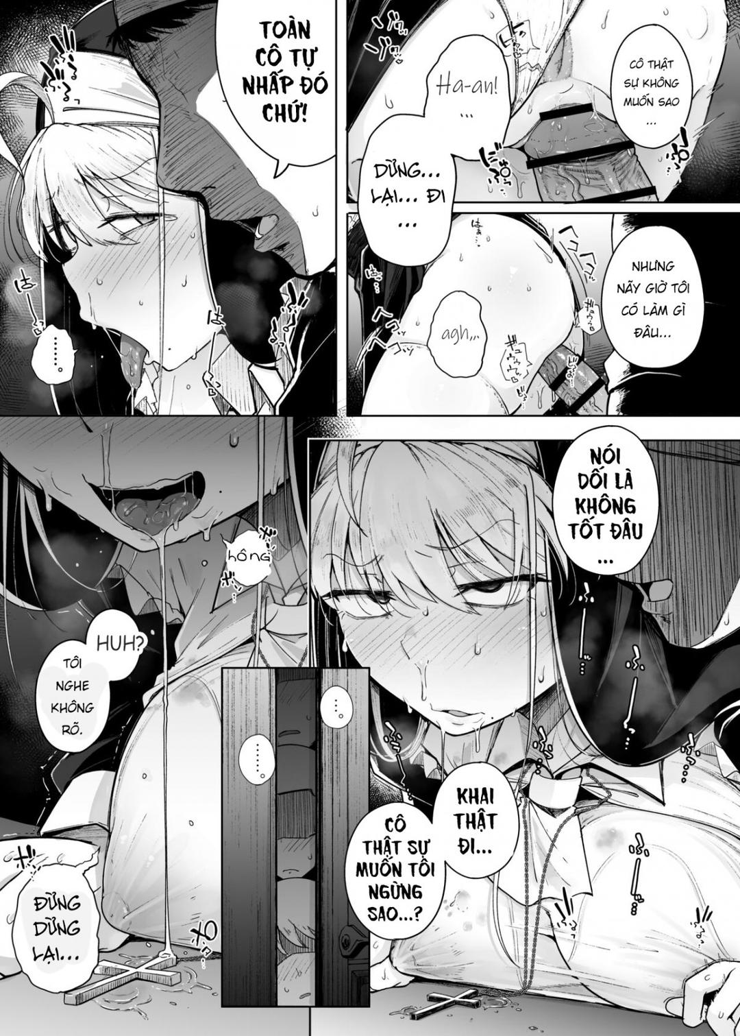HentaiVN.net - Ảnh 14 - Lỗ xưng tội [The Confession Hole, Zangeshitsu no Ana, 懺悔室の穴] - Chap 5