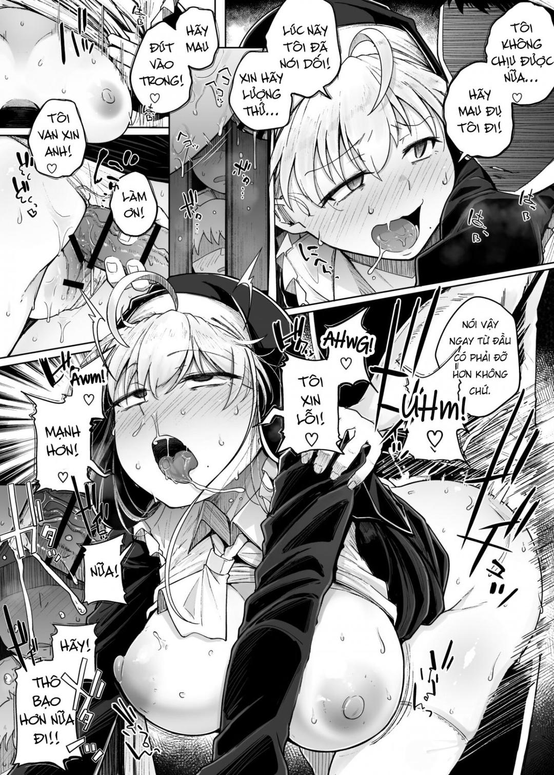 HentaiVN.net - Ảnh 15 - Lỗ xưng tội [The Confession Hole, Zangeshitsu no Ana, 懺悔室の穴] - Chap 5