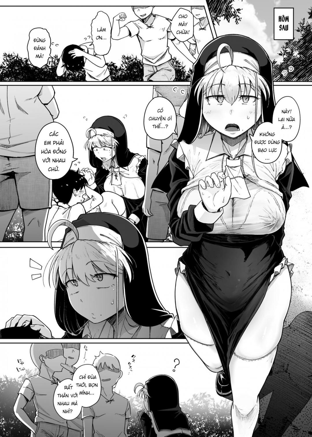 HentaiVN.net - Ảnh 17 - Lỗ xưng tội [The Confession Hole, Zangeshitsu no Ana, 懺悔室の穴] - Chap 5