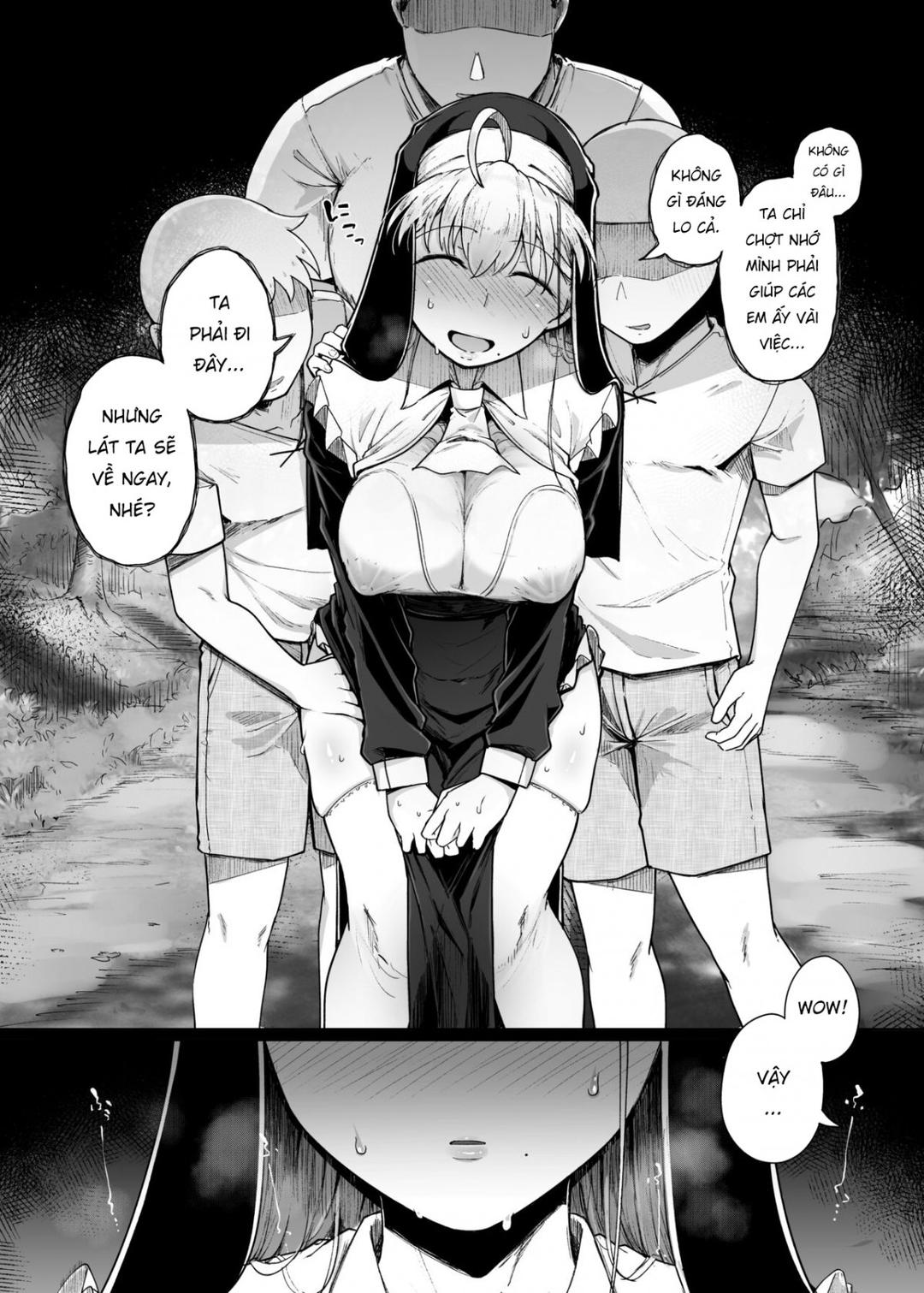 HentaiVN.net - Ảnh 19 - Lỗ xưng tội [The Confession Hole, Zangeshitsu no Ana, 懺悔室の穴] - Chap 5